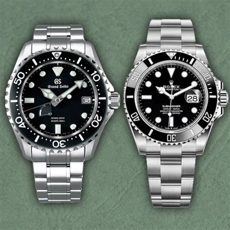 rolex vs grand seiko|Seiko Rolex killer list.